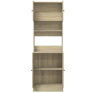 Küchenschrank Sonoma-Eiche 60x50x180 cm