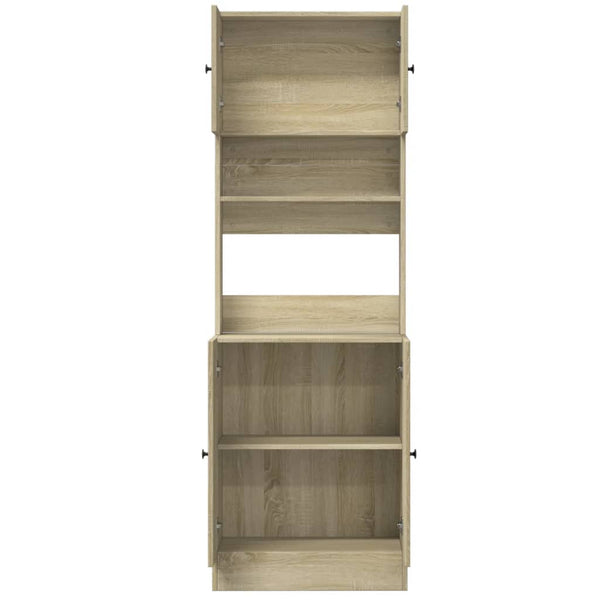 Küchenschrank Sonoma-Eiche 60x50x180 cm