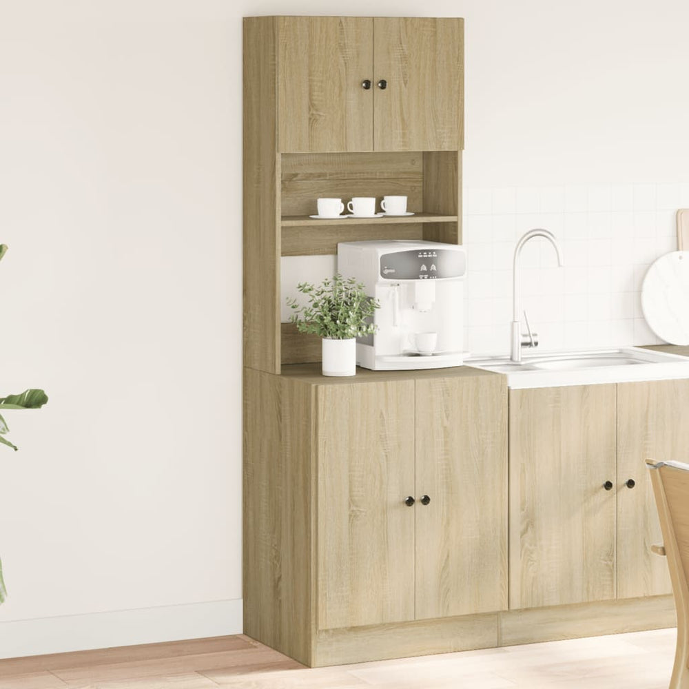Küchenschrank Sonoma-Eiche 60x50x180 cm
