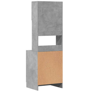 Küchenschrank Betongrau 60x50x180 cm