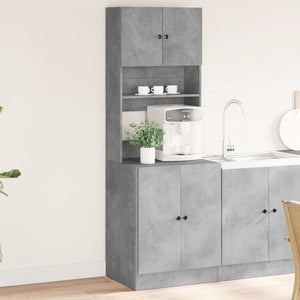 Küchenschrank Betongrau 60x50x180 cm