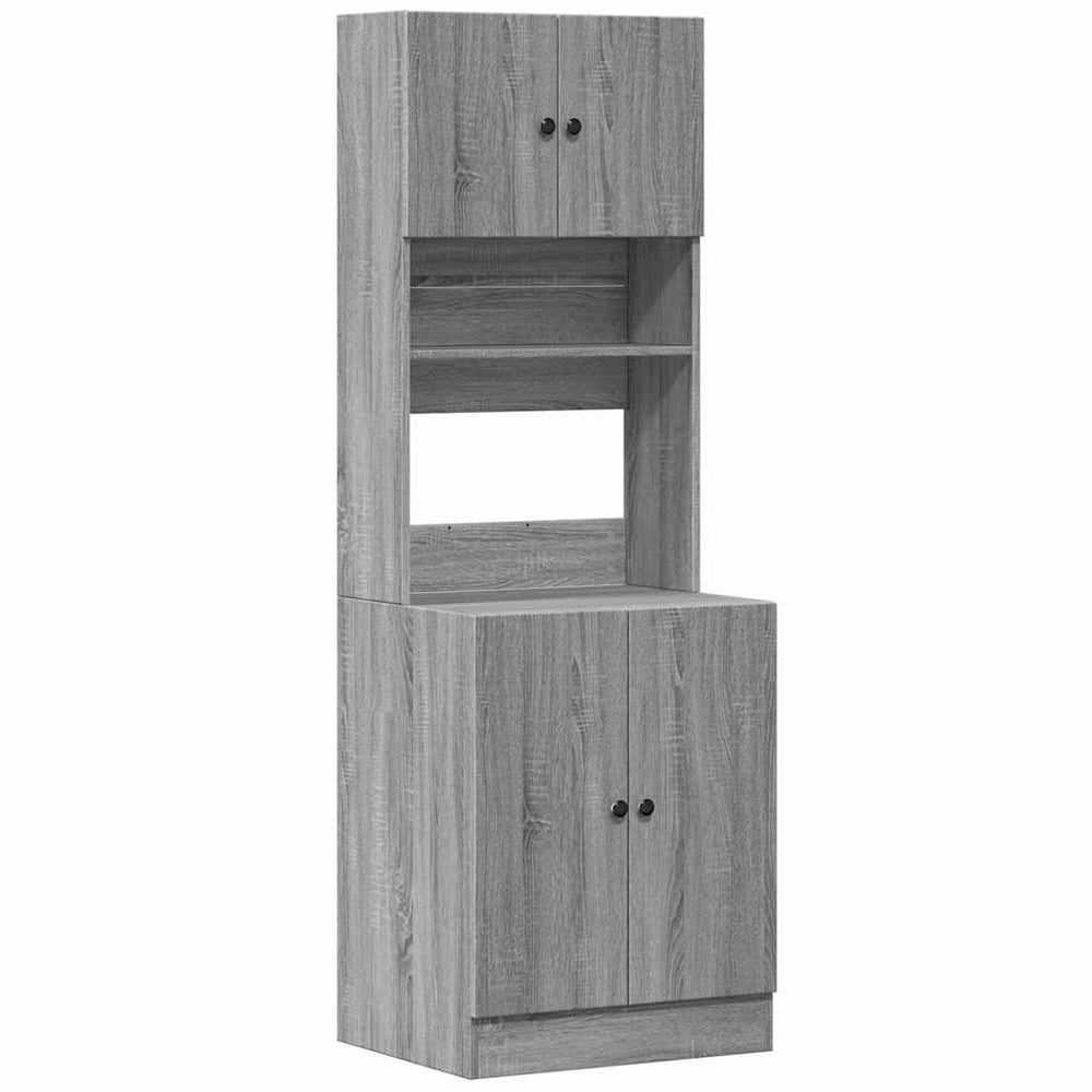 Küchenschrank Grau Sonoma 60x50x180 cm