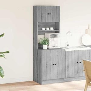 Küchenschrank Grau Sonoma 60x50x180 cm