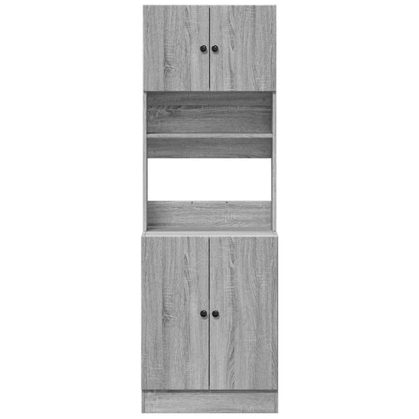 Küchenschrank Grau Sonoma 60x50x180 cm