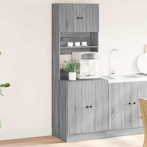 Küchenschrank Grau Sonoma 60x50x180 cm