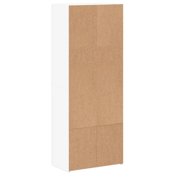 Weißer Aktenschrank 60x32x153 cm