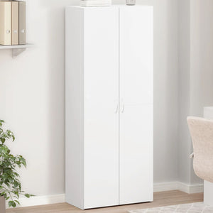 Weißer Aktenschrank 60x32x153 cm