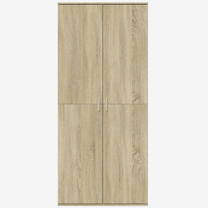 Highboard Sonoma-Eiche 80x35x180 cm