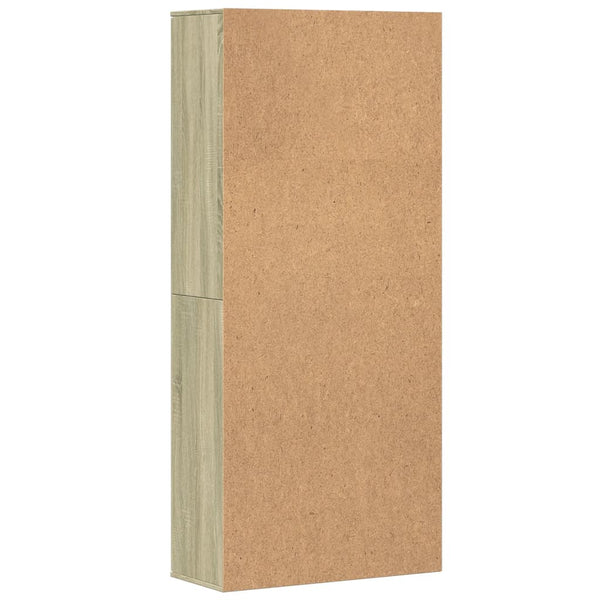 Highboard Sonoma-Eiche 80x35x180 cm