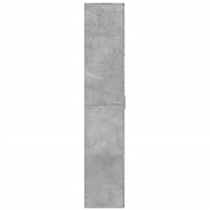 Highboard Betongrau 80x35x180 cm