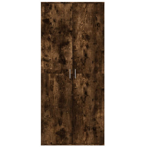 Highboard Räuchereiche 80x35x180 cm