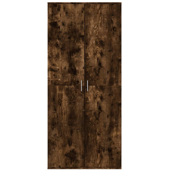 Highboard Räuchereiche 80x35x180 cm