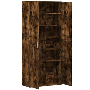Highboard Räuchereiche 80x35x180 cm