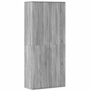 Highboard Grau Sonoma 80x180 cm