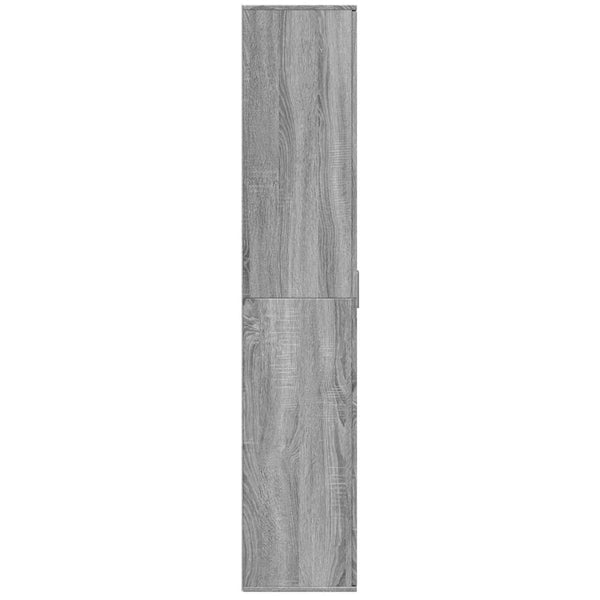 Highboard Grau Sonoma 80x180 cm