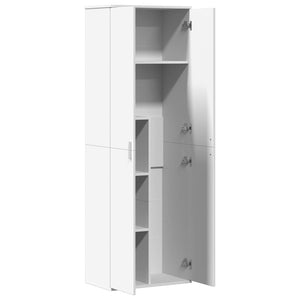 Highboard Weiß 60x35x180 cm