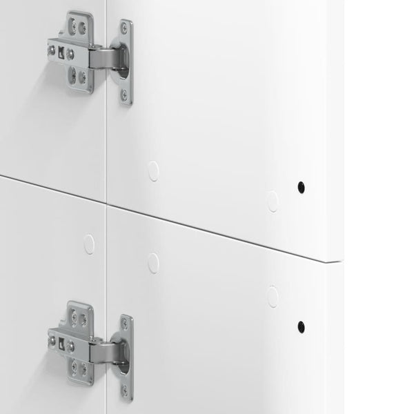 Highboard Weiß 60x35x180 cm