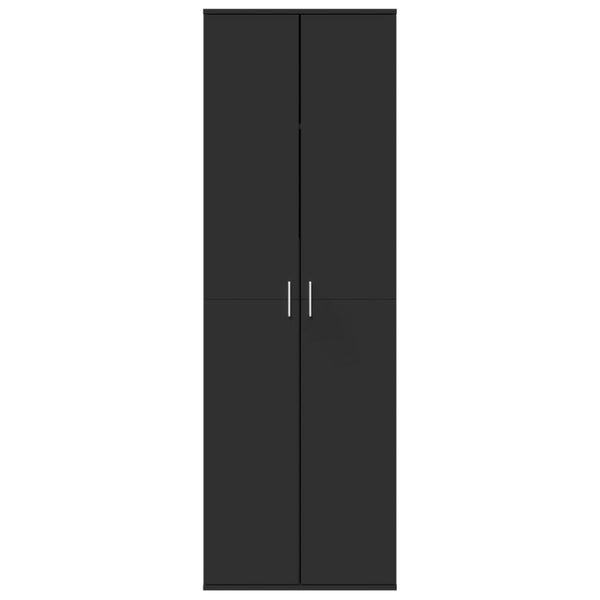Highboard Schwarz 60x35x180 cm