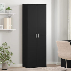 Highboard Schwarz 60x35x180 cm