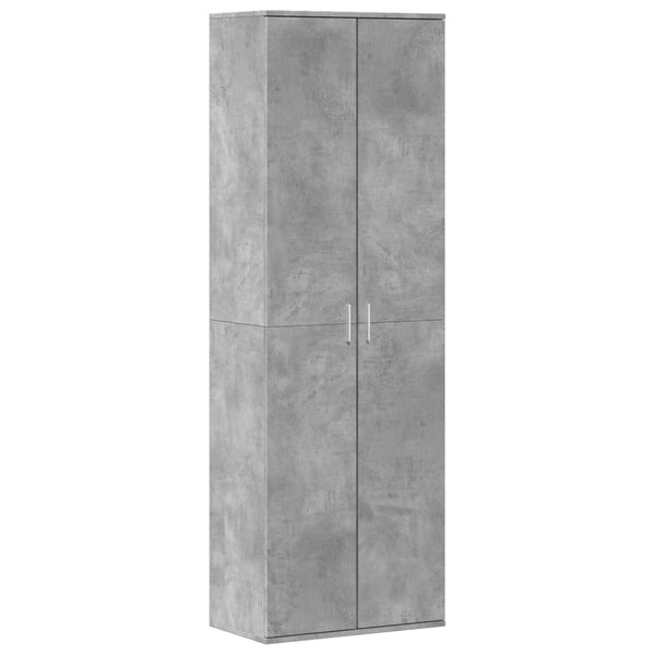 Highboard Betongrau 60x35x180 cm