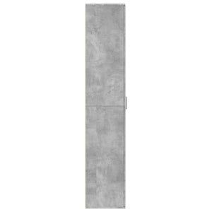 Highboard Betongrau 60x35x180 cm