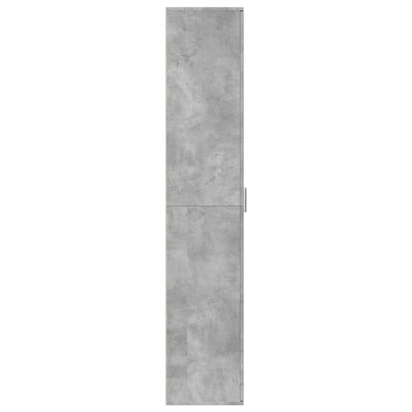 Highboard Betongrau 60x35x180 cm