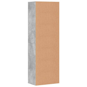 Highboard Betongrau 60x35x180 cm