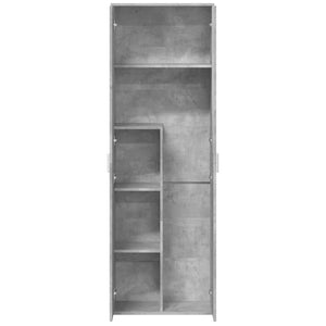 Highboard Betongrau 60x35x180 cm