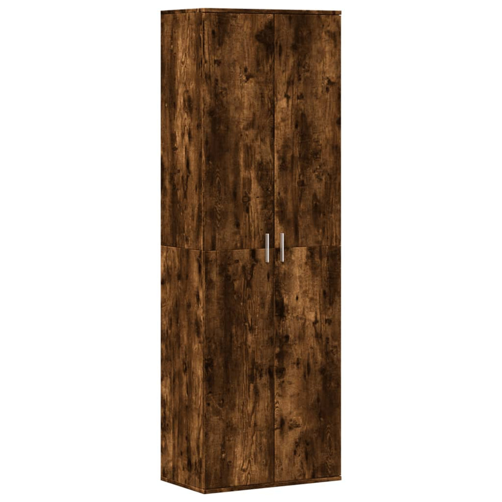 Highboard Räuchereiche 60x35x180 cm
