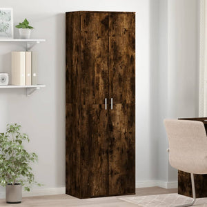 Highboard Räuchereiche 60x35x180 cm