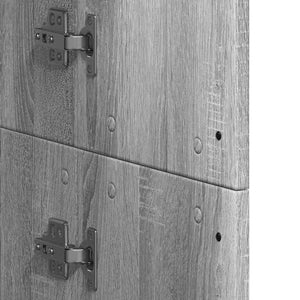 Highboard Grau Sonoma 60x35x180 cm