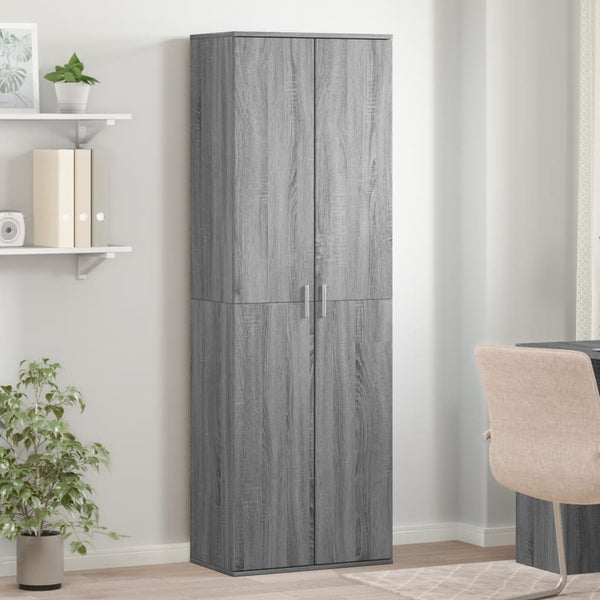 Highboard Grau Sonoma 60x35x180 cm