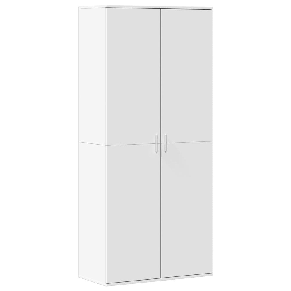 Weißer Schuhschrank 80x39x178cm