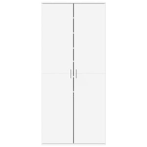 Weißer Schuhschrank 80x39x178cm
