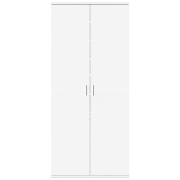 Weißer Schuhschrank 80x39x178cm