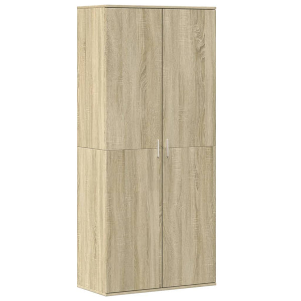Schuhschrank Sonoma Eiche 80x39x178 cm