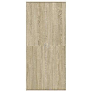 Schuhschrank Sonoma Eiche 80x39x178 cm