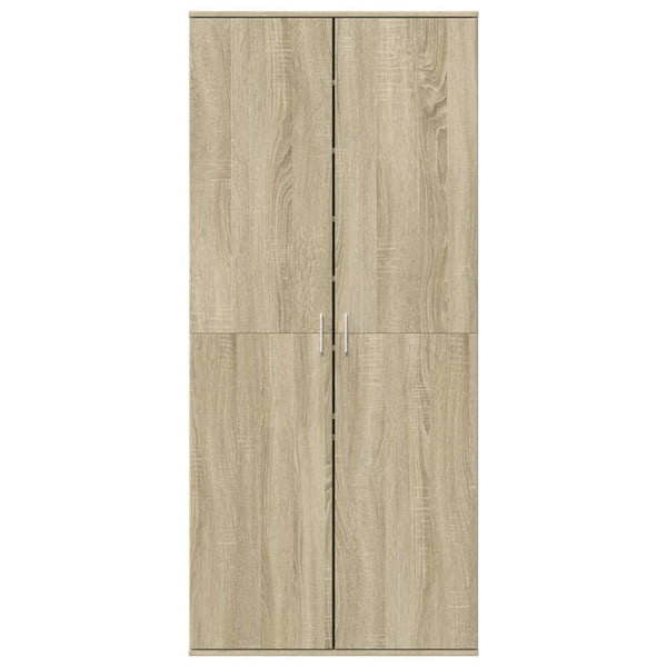 Schuhschrank Sonoma Eiche 80x39x178 cm