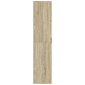 Schuhschrank Sonoma Eiche 80x39x178 cm