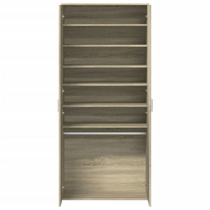 Schuhschrank Sonoma Eiche 80x39x178 cm