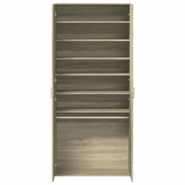 Schuhschrank Sonoma Eiche 80x39x178 cm