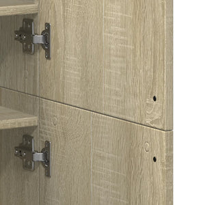 Schuhschrank Sonoma Eiche 80x39x178 cm