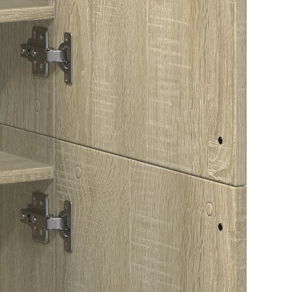 Schuhschrank Sonoma Eiche 80x39x178 cm