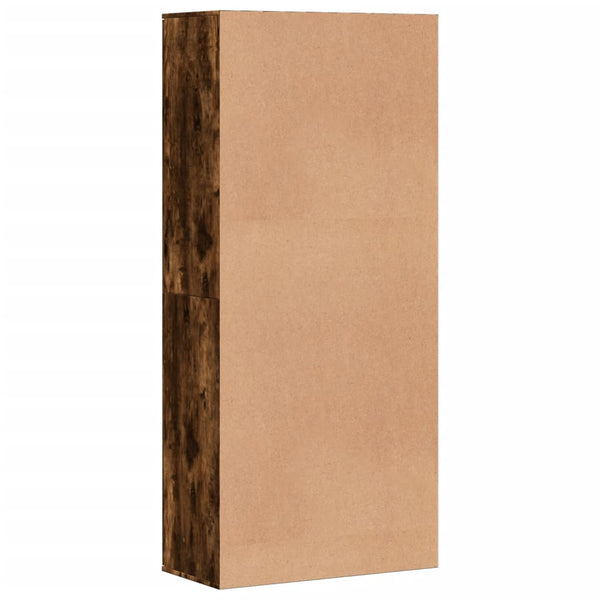Schuhschrank Räuchereiche 80x39x178 cm