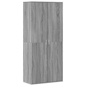 Grauer Schuhschrank Sonoma, 80 cm