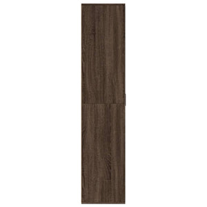 Schuhschrank Braun Eichenoptik 80x178 cm