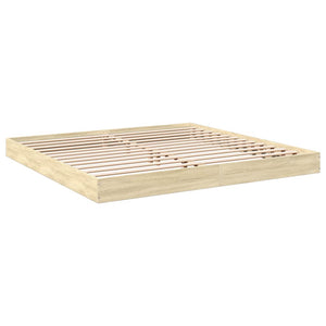 Bettgestell 180x200 cm Sonoma-Eiche