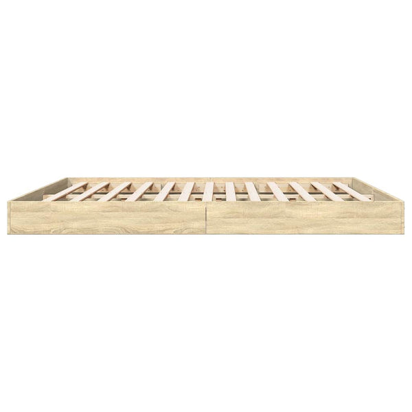 Bettgestell 180x200 cm Sonoma-Eiche