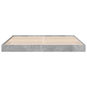Bettgestell Betongrau 180x200 cm