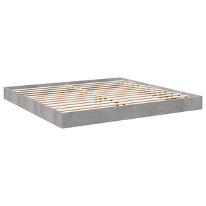 Bettgestell Betongrau 180x200 cm